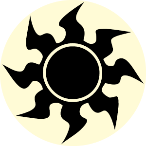 Symbole de mana blanc