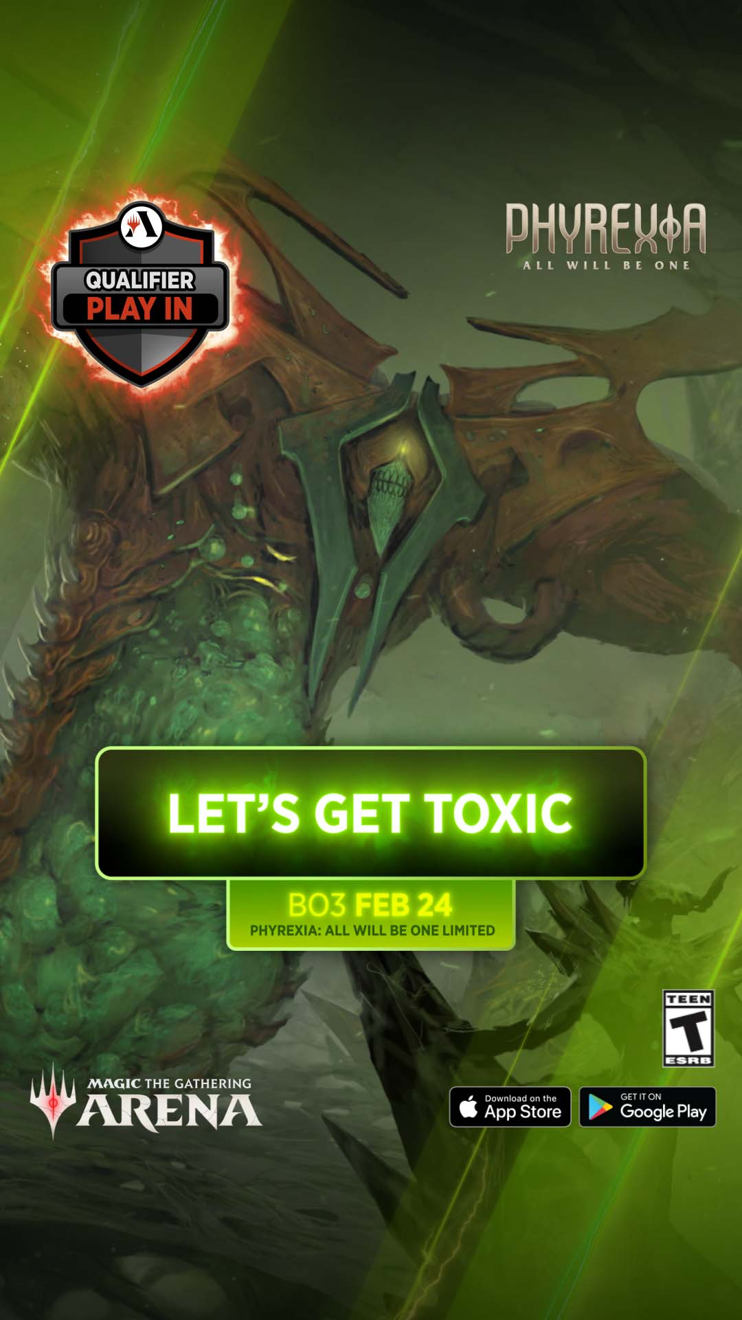 Let's get toxic! Best-of-Three Qualifier Play-In on February 24, 2023