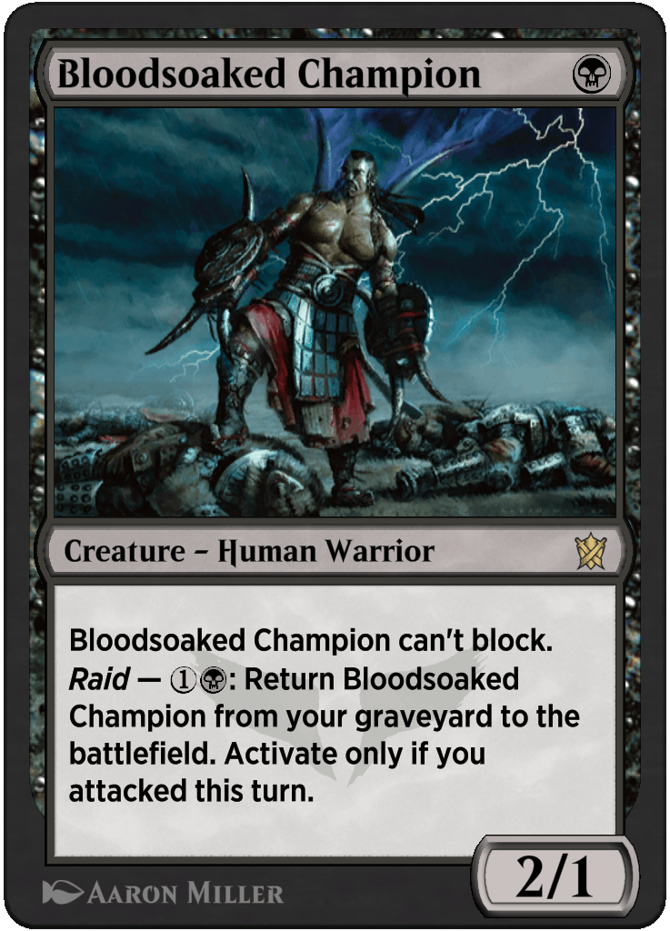Bloodsoaked Champion