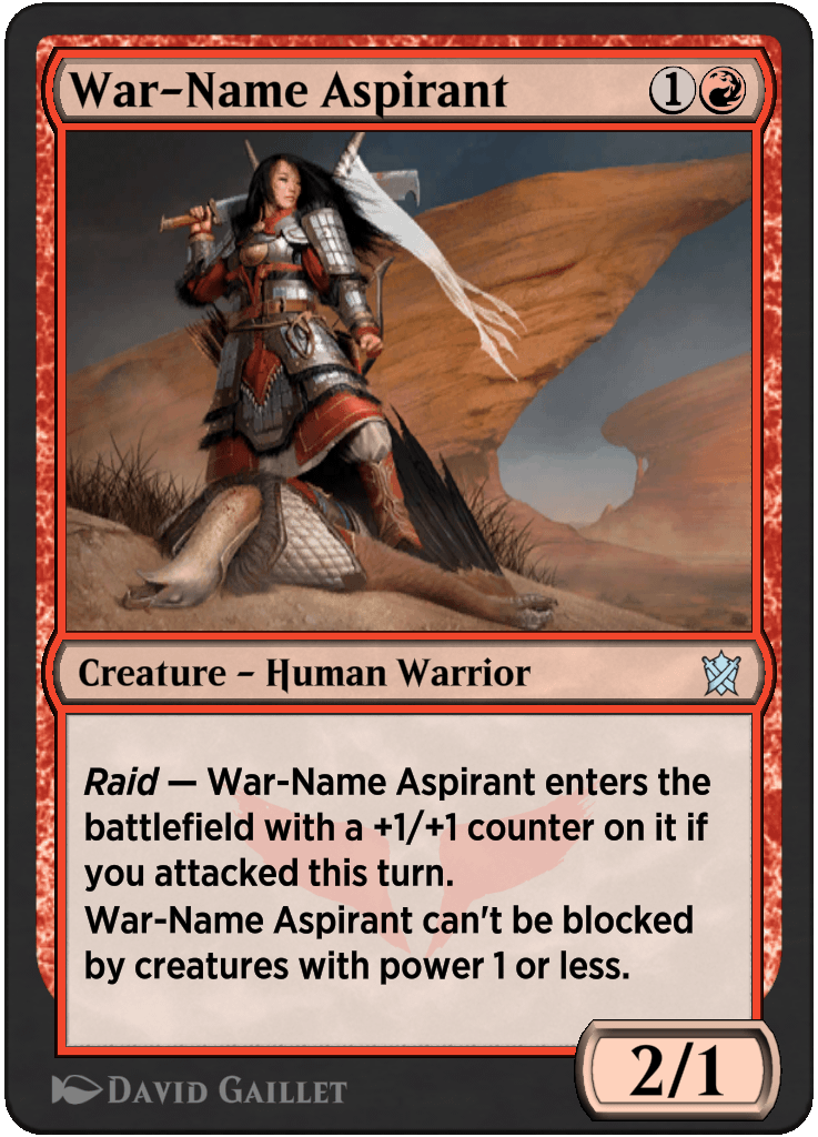 War-Name Aspirant