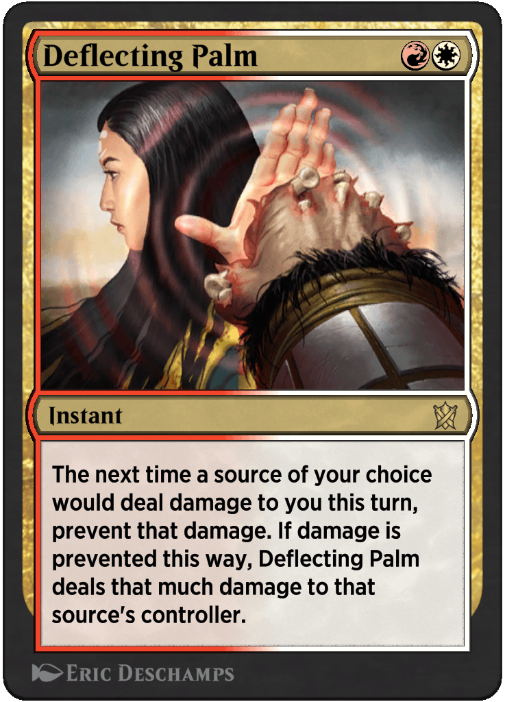 Deflecting Palm