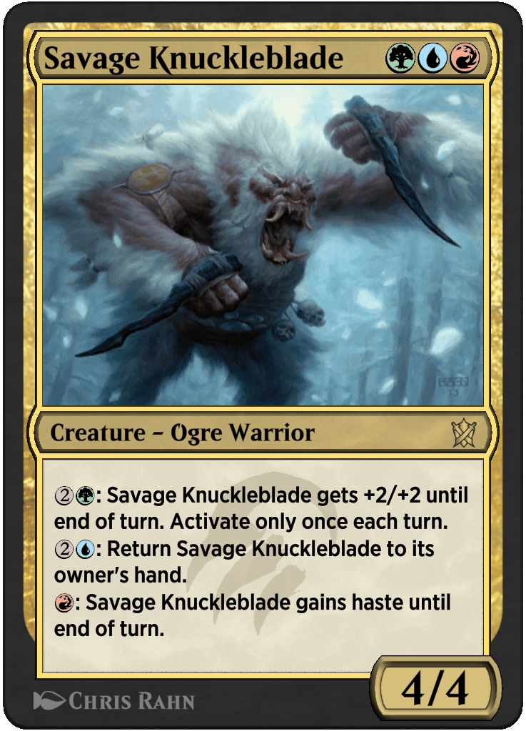 Savage Knuckleblade