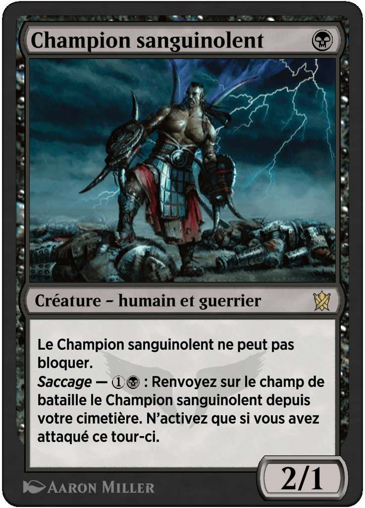 Champion sanguinolent