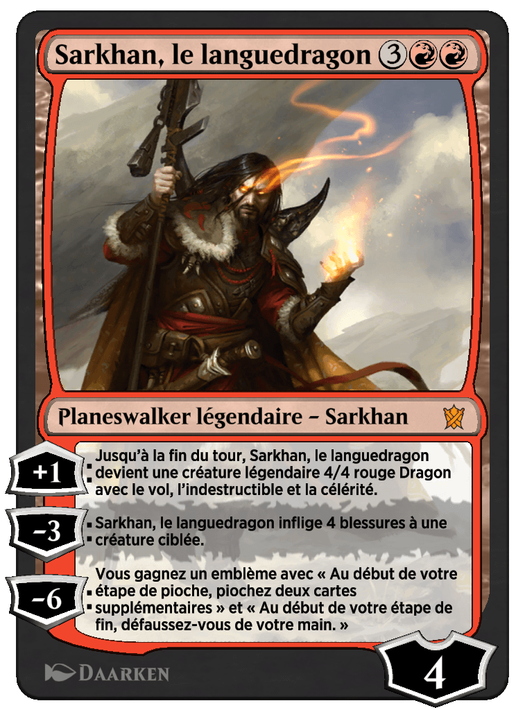 Sarkhan, le languedragon