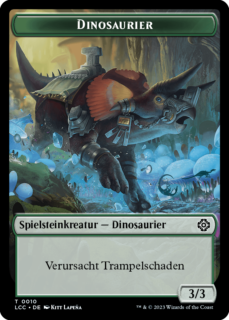 Dinosaurier-Spielstein