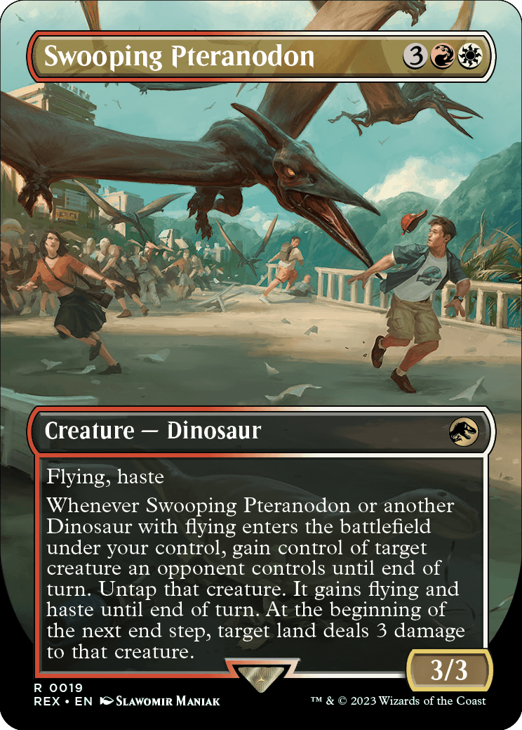 《急襲するプテラノドン/Swooping Pteranodon》 [REX]
