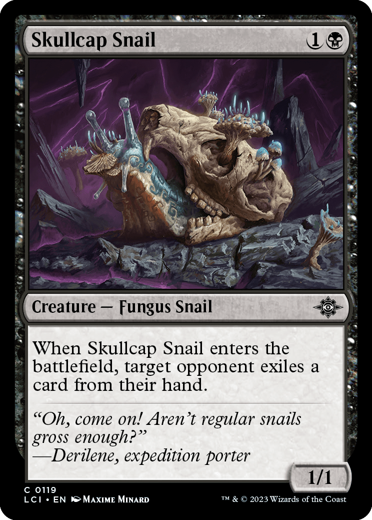 《頭蓋マイマイ/Skullcap Snail》 [LCI]