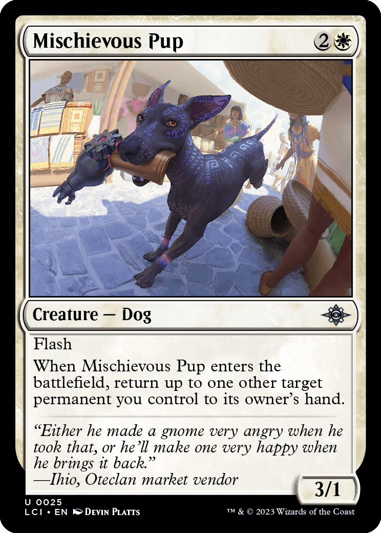 《悪戯好きの子犬/Mischievous Pup》 [LCI]