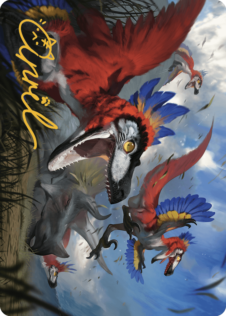 Wrathful Raptors Art Card 77/81