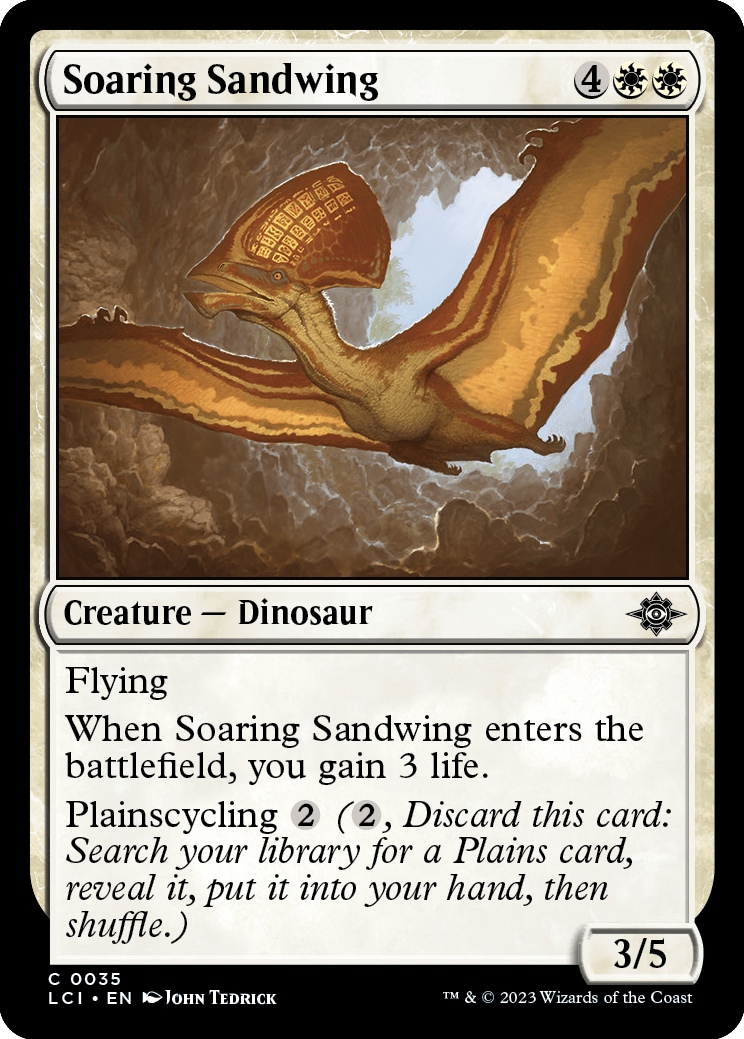 《飛翔する砂翼/Soaring Sandwing》 [LCI]