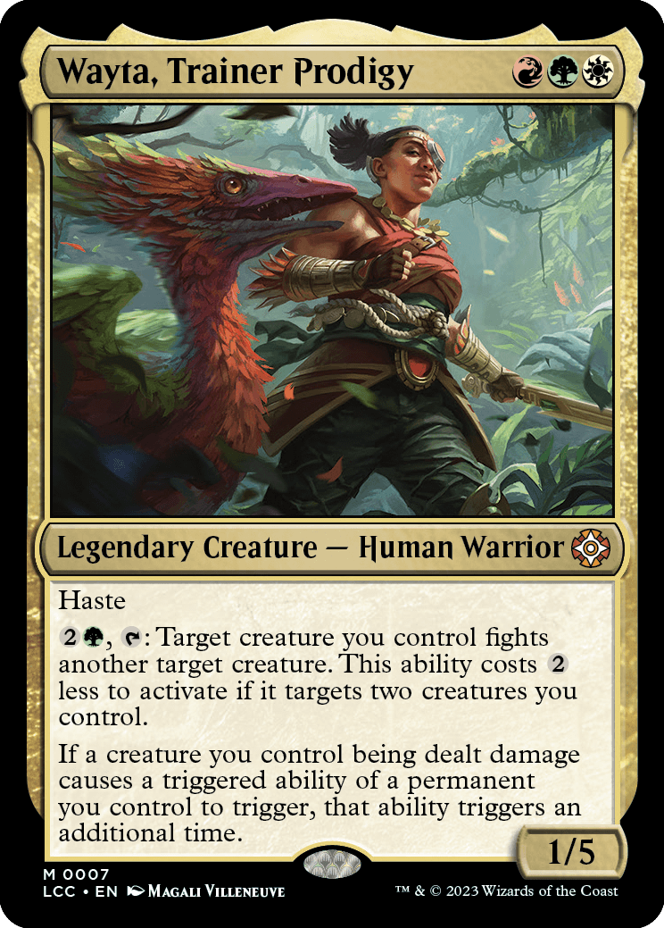 Wayta, Trainer Prodigy (Traditional Foil)