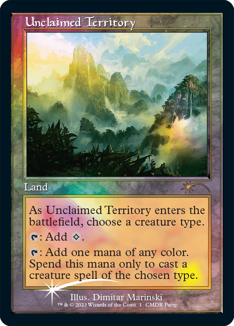 Unclaimed Territory (Traditional Foil Promo)
