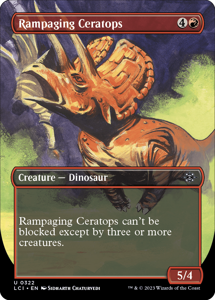 《暴走するケラトプス/Rampaging Ceratops》 [LCI]