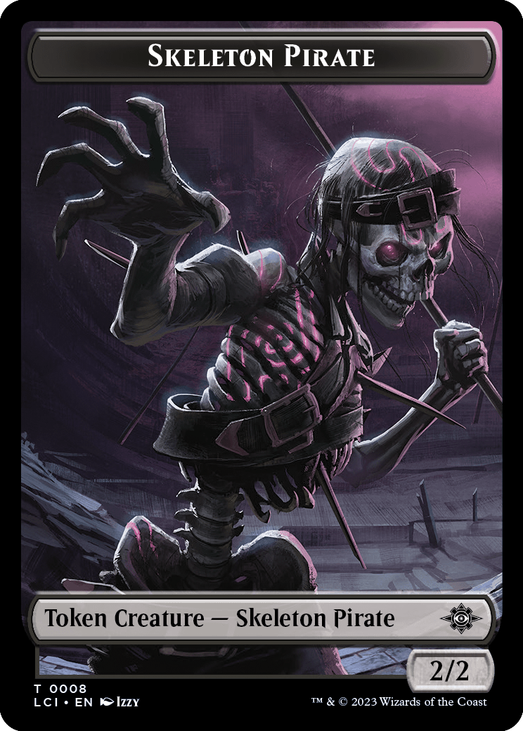 Skeleton Pirate Token
