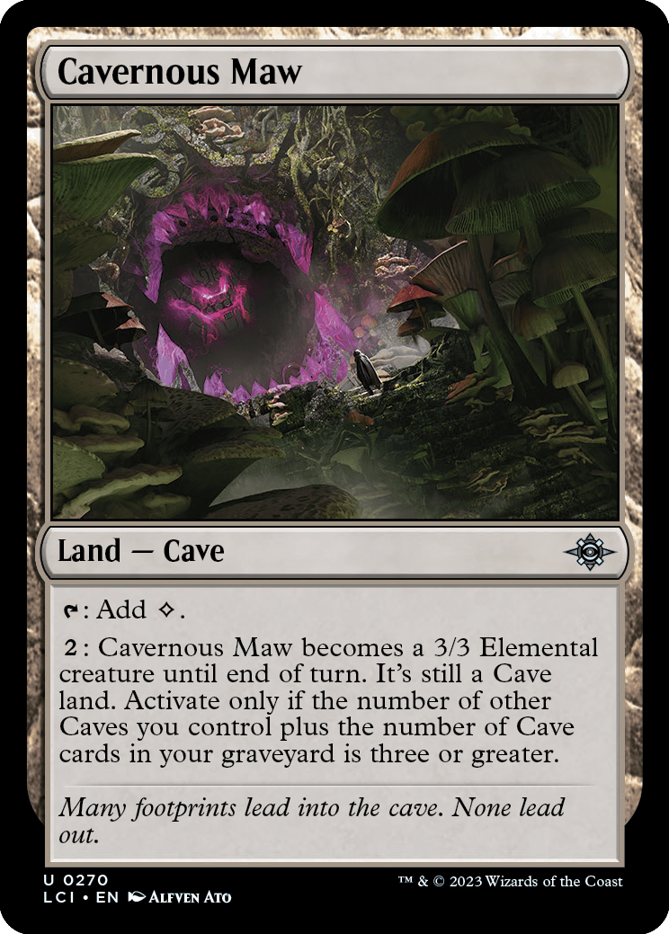 《洞窟めいた大口/Cavernous Maw》 [LCI]