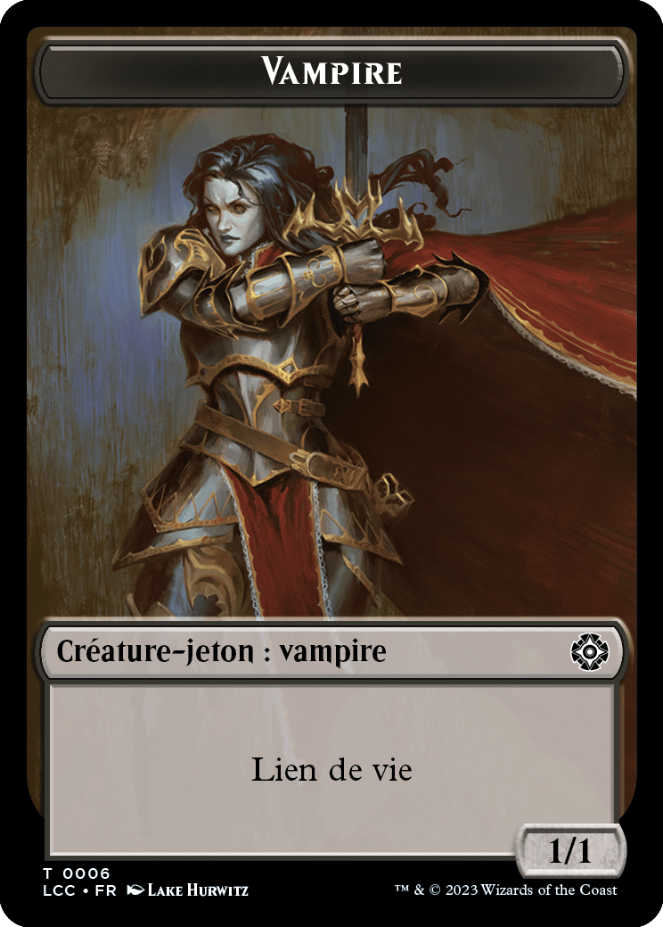 Jeton Vampire (noir)