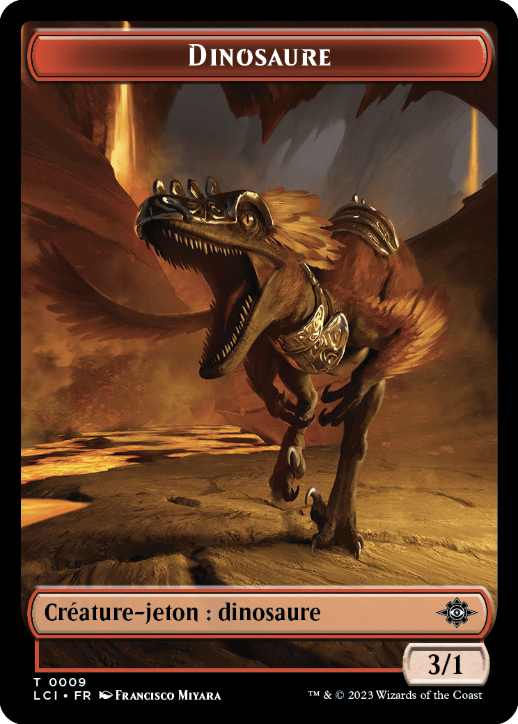 Dinosaure (rouge)