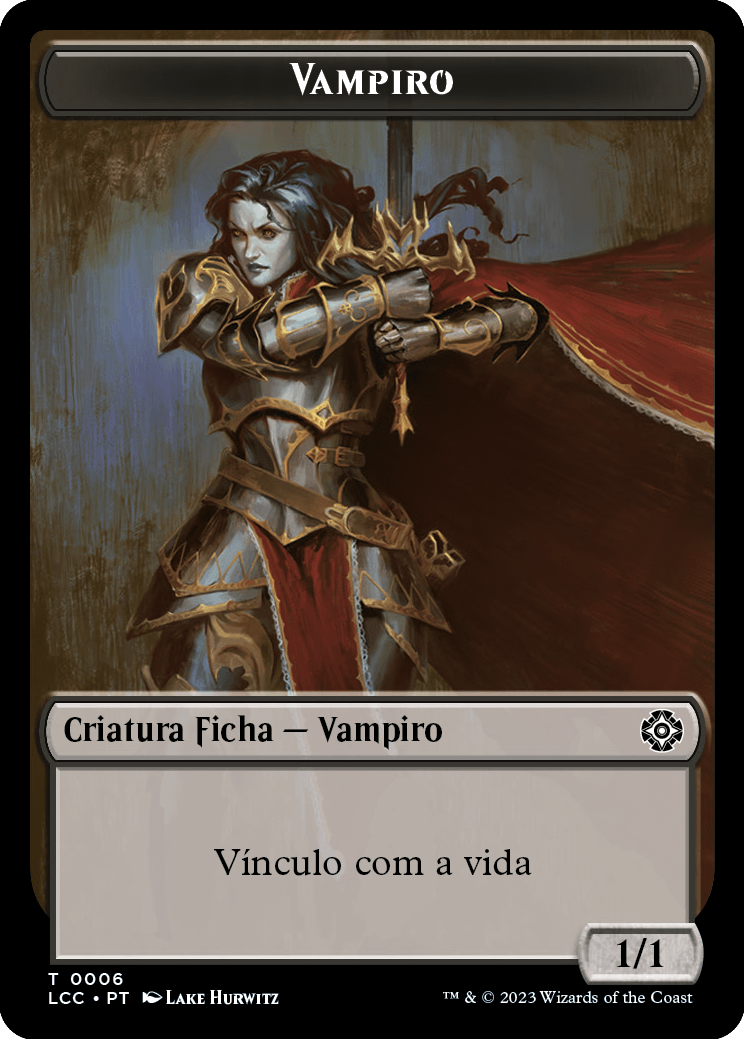 Ficha de Vampiro (preto)