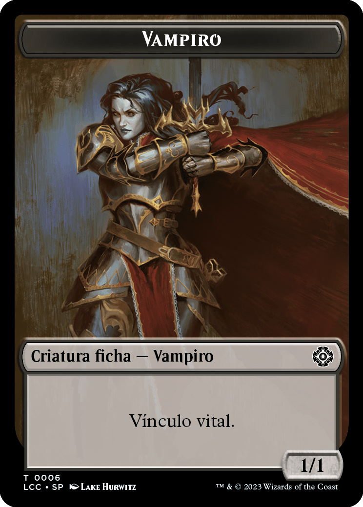Ficha de Vampiro (negra)