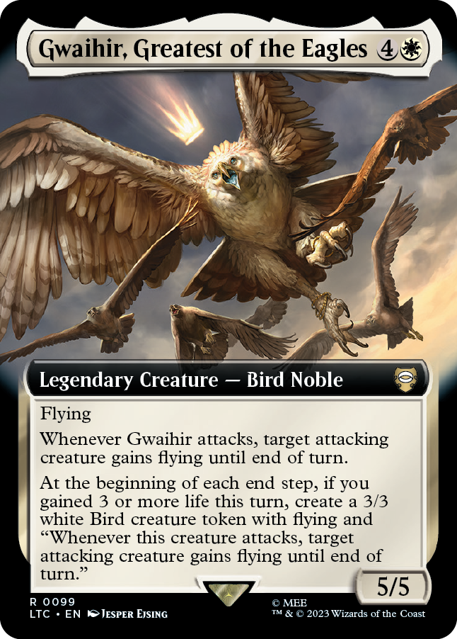 《最強の大鷲、グワイヒア/Gwaihir, Greatest of the Eagles》 [LTC]