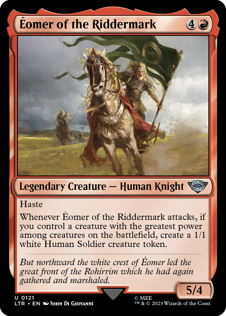 《騎士国のエオメル/Éomer of the Riddermark》 [LTR]
