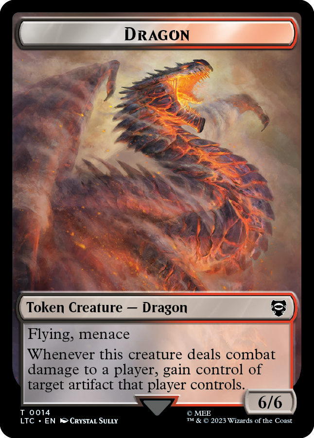 Dragon (6/6) token