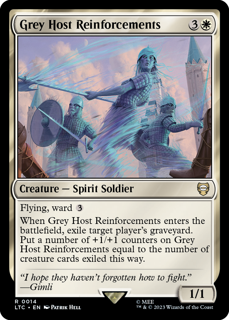 《灰色の軍勢の増援/Grey Host Reinforcements》 [LTC]