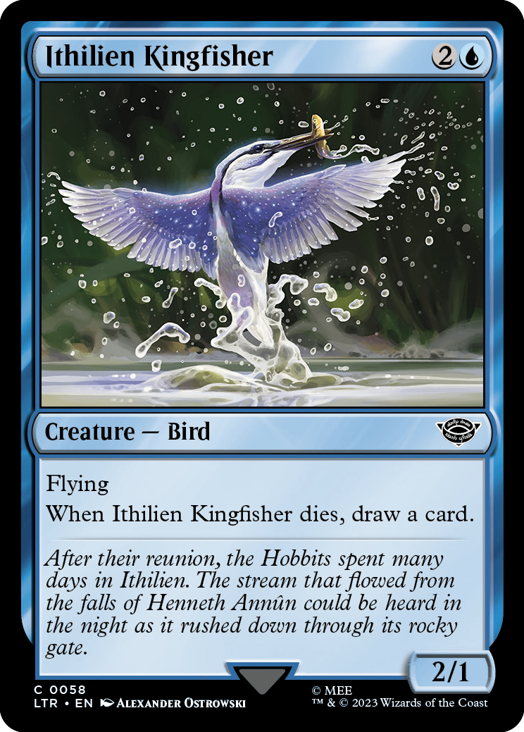 《イシリアンのカワセミ/Ithilien Kingfisher》 [LTR]
