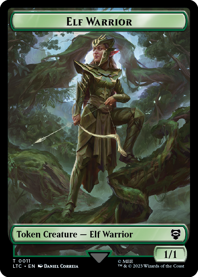 Elf Warrior token