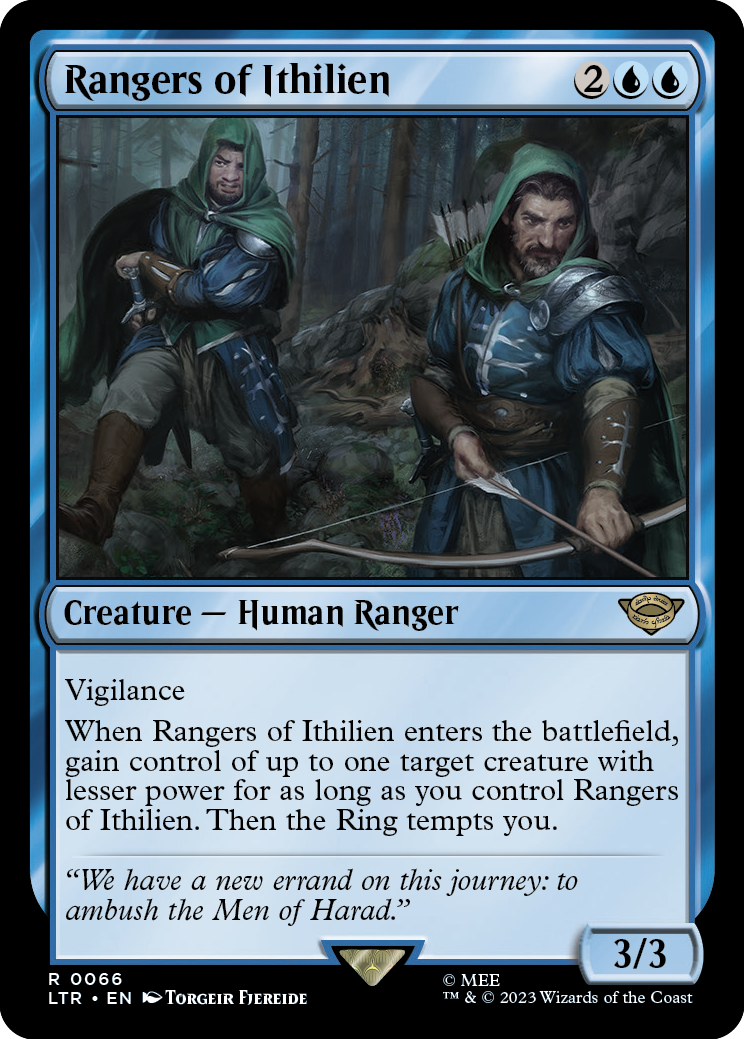 《イシリアンのレンジャー/Rangers of Ithilien》 [LTR]