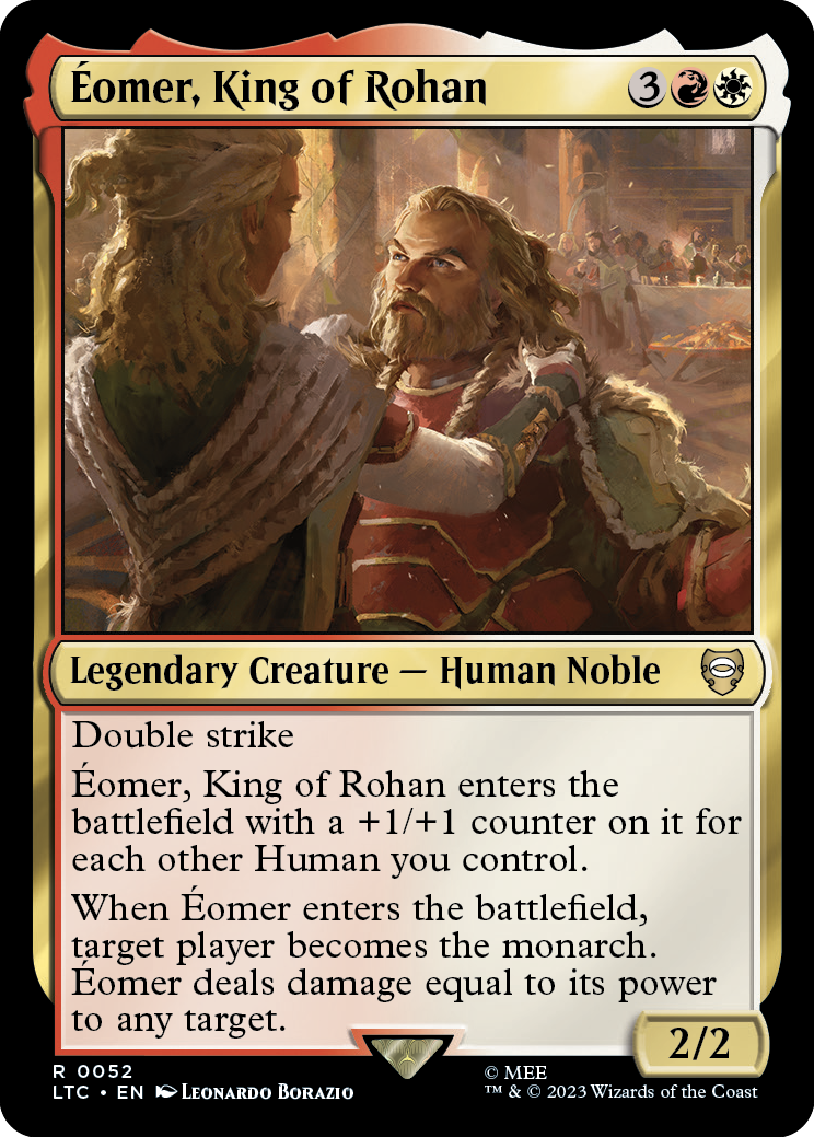《ローハンの王、エオメル/Éomer, King of Rohan》 [LTC]
