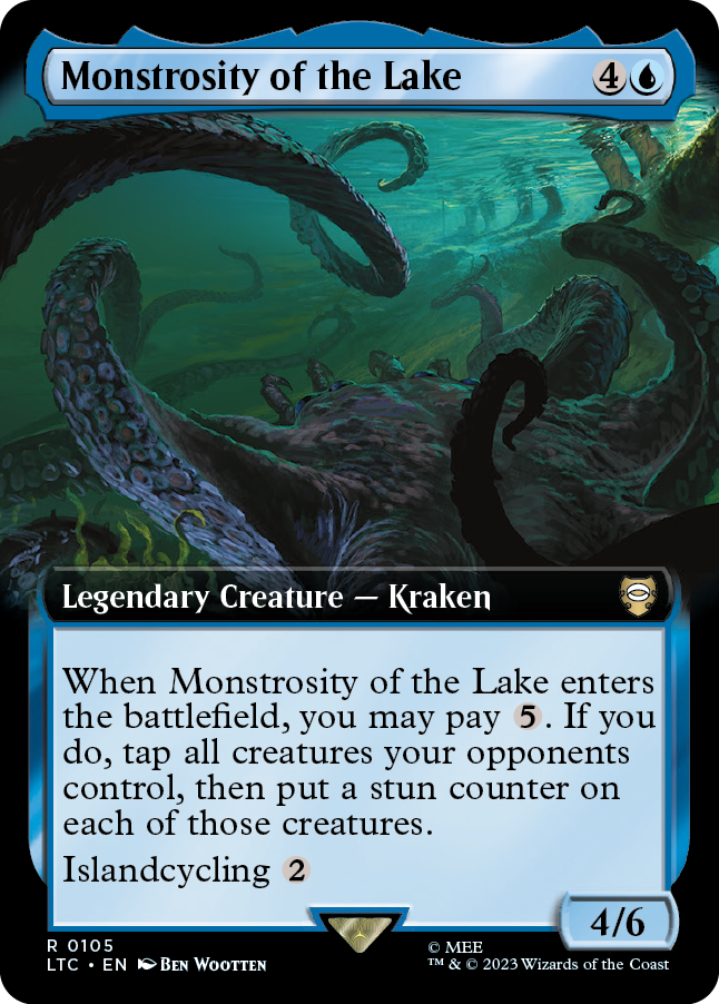 《湖に潜む化け物/Monstrosity of the Lake》 [LTC]