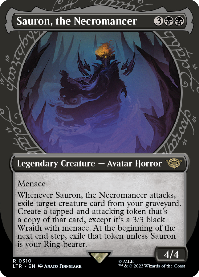 《死人占い師、サウロン/Sauron, the Necromancer》 [LTR]