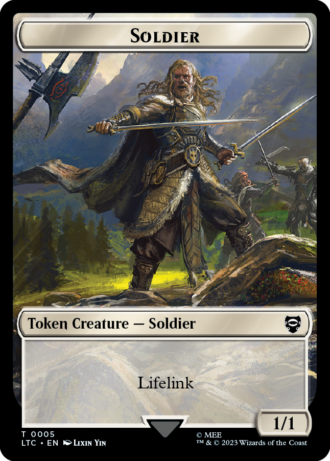 Soldier (lifelink) token