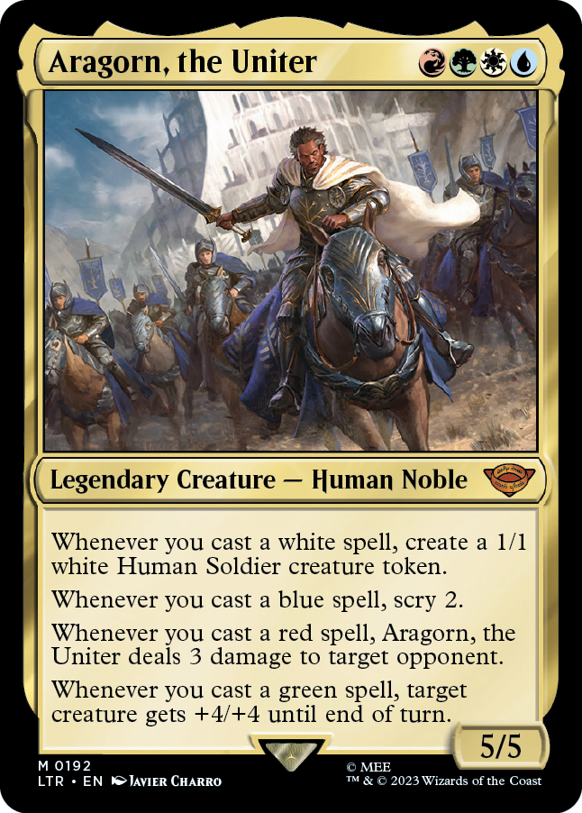 Aragorn, the Uniter card