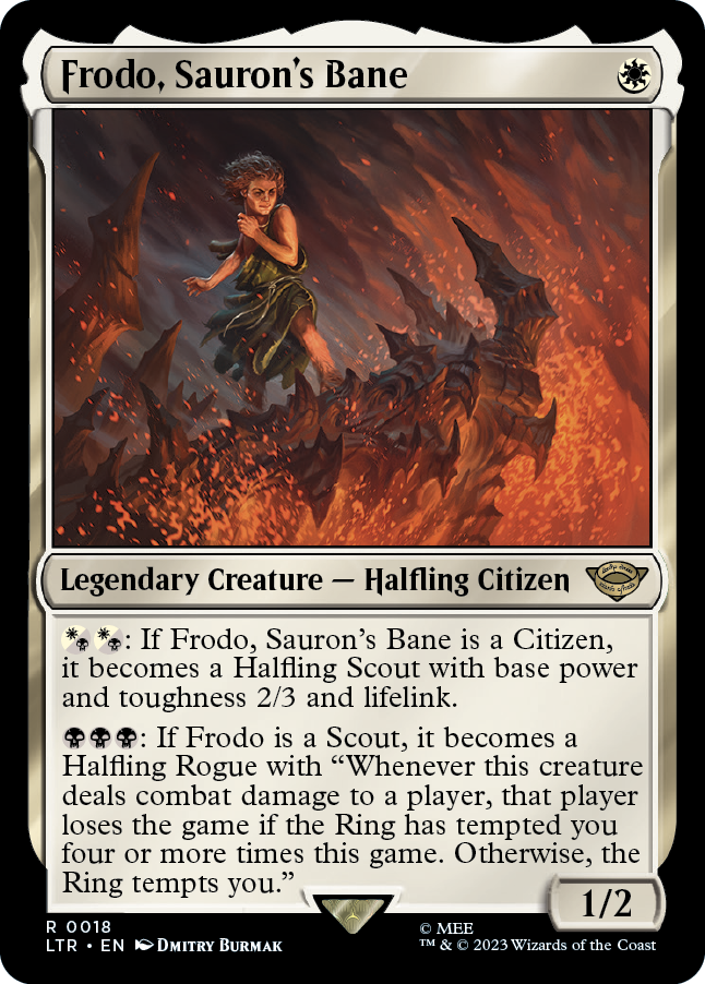 Gollum, Obsessed Stalker Printings, Prices, and Variations - mtg