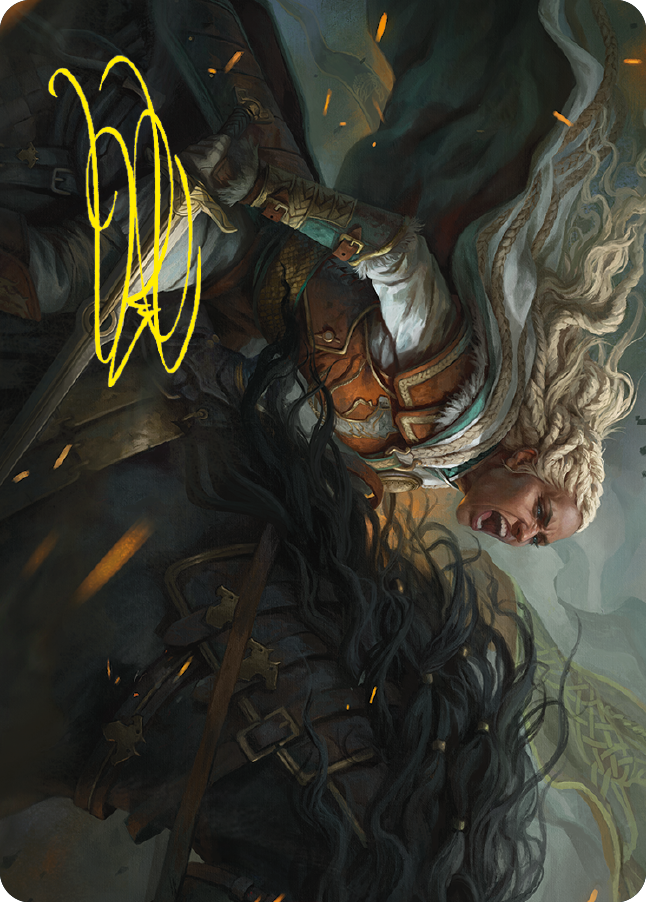 Éowyn, Fearless Knight Art Card 15/81