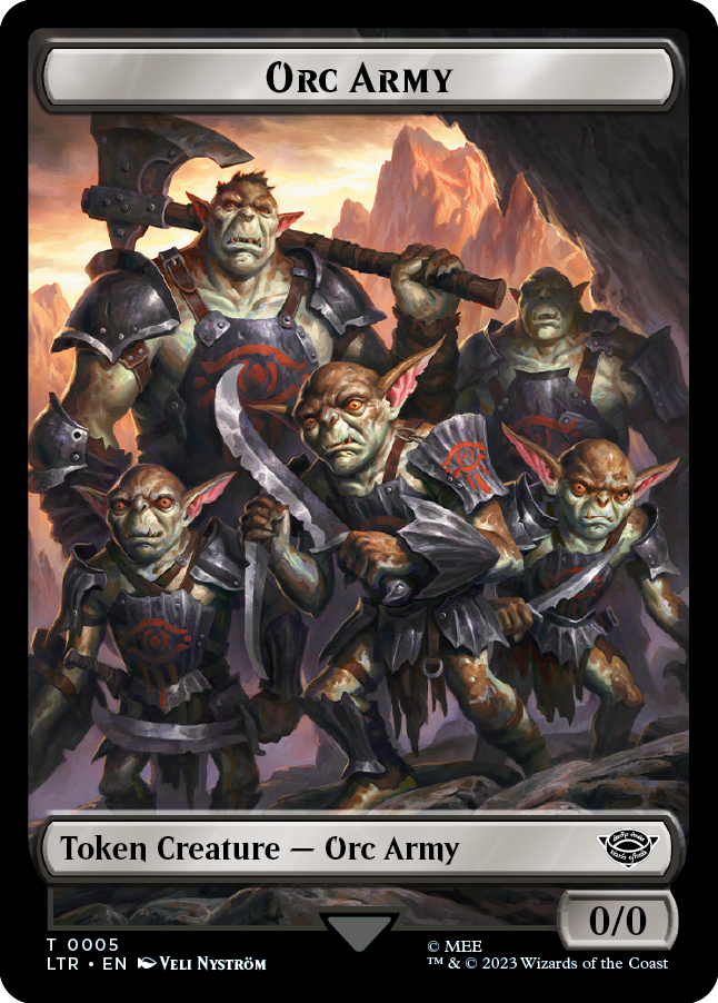 Orc Army (Sauron) token