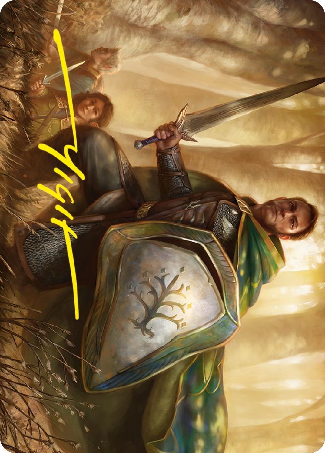Card de arte 1/81 Boromir, Guardião da Torre