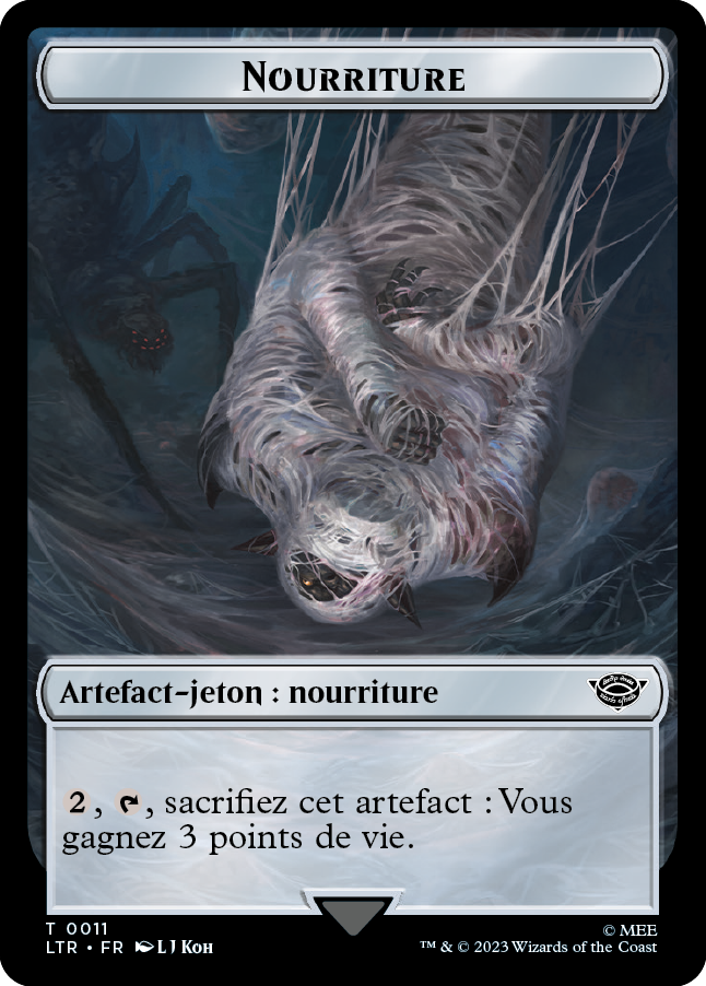 Jeton Nourriture (araignée géante)