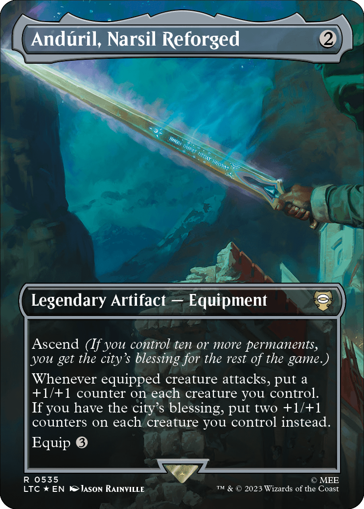 Exclusif : Les premières cartes du Seigneur des Anneaux dévoilées pour Magic  : The Gathering