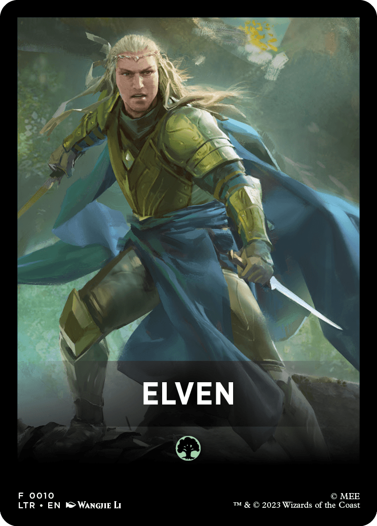 Carta tematica della busta di Jumpstart Elven