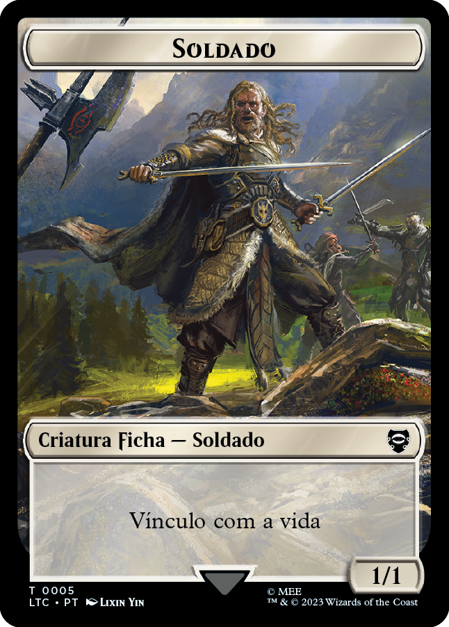 Ficha de Soldado (vínculo com a vida)