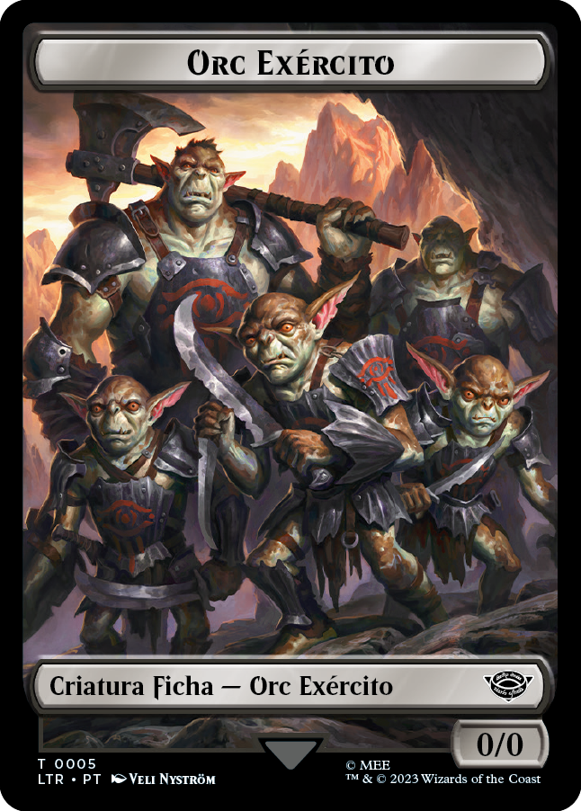 Ficha de Orc Exército (Sauron)