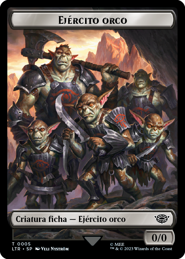 Magic The Gathering Mazos de Commander de El Señor de los Anillos