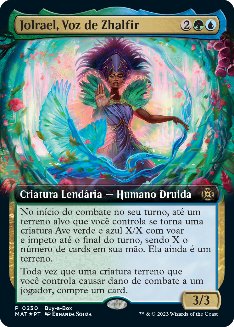 Jolrael, Voz de Zhalfir, promo de Compre uma caixa