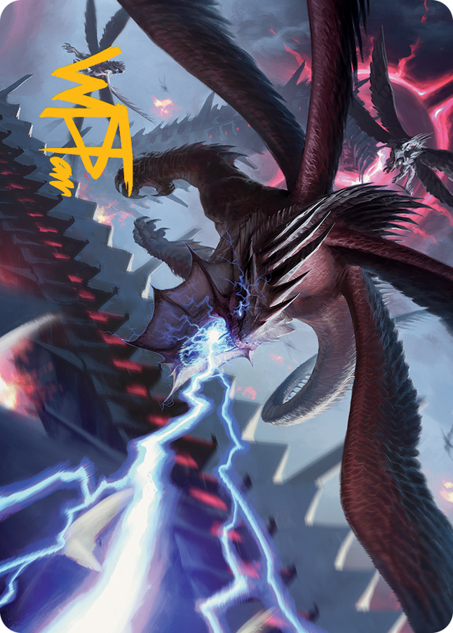 Card de arte 35/81: Dragão Trovejante Desafiador 