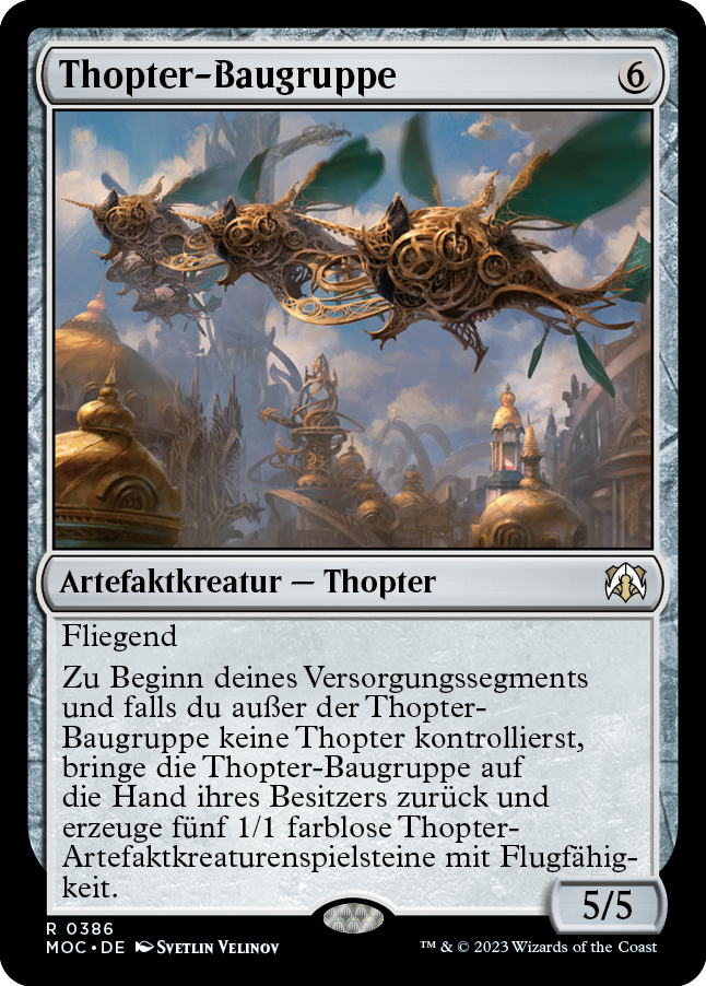 Thopter-Baugruppe