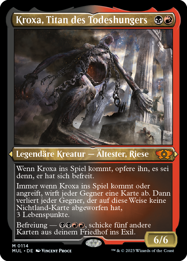 Kroxa, Titan des Todeshungers