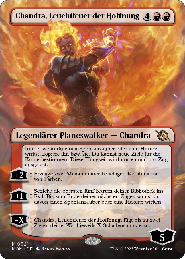 Chandra, Leuchtfeuer der Hoffnung, ohne Rand